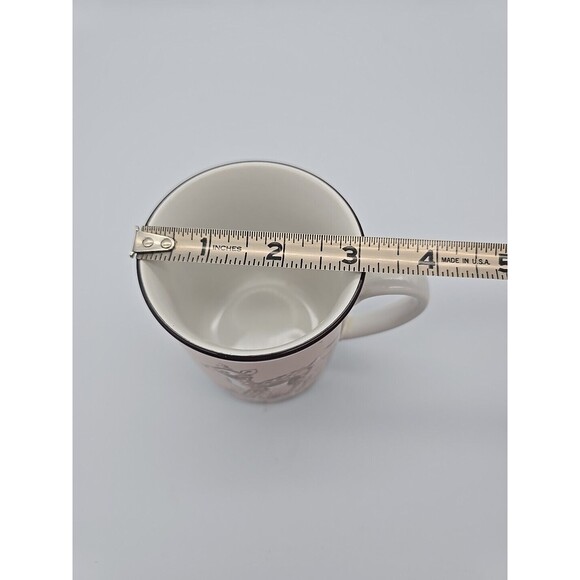 Fawns & Squirrel by Artist Vivienne De Muth Vintage Coffee Mug CCCC England NICE - Picture 8 of 12